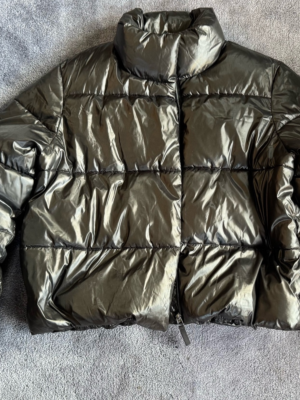Women's Vuori Black Puffer Jacket - Classic Quilted Coat